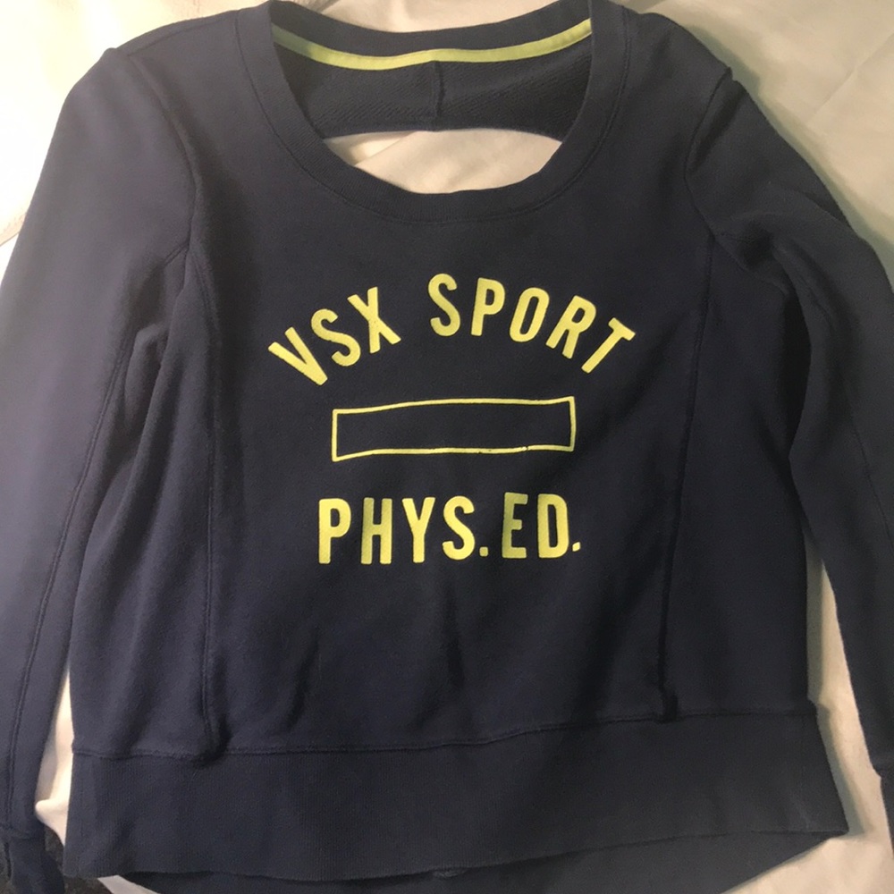 Victorias Secret Sport Open Back Sweatshirt Medium